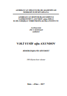 Vəli Yusif oğlu Axundov